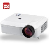 3800 Lumens HD LED Projector (White)